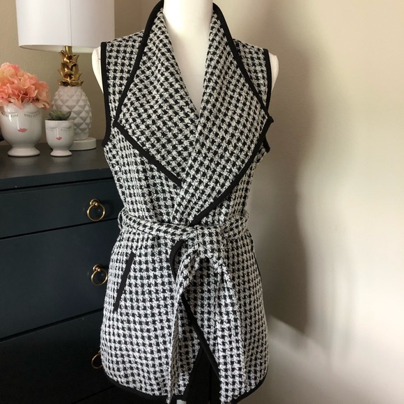 Christopher & Banks Jackets & Blazers - Belted sweater vest